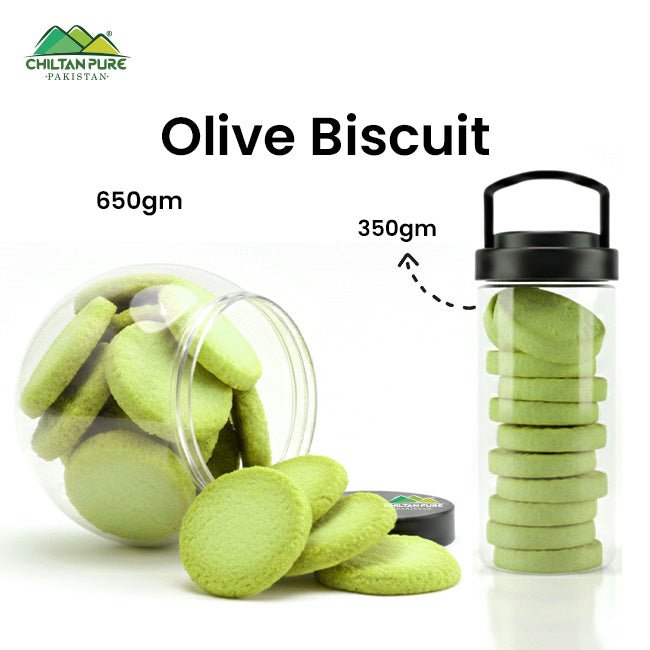 Olive Biscuit Cookies / Made With Organic Desi Butter, Bakery Biscuit - ChiltanPure
