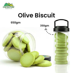 Olive Biscuit Cookies / Made With Organic Desi Butter, Bakery Biscuit - ChiltanPure