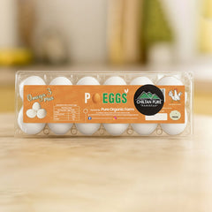 Omega 3 Plus Eggs / 1 Dozen (12eggs) - ChiltanPure