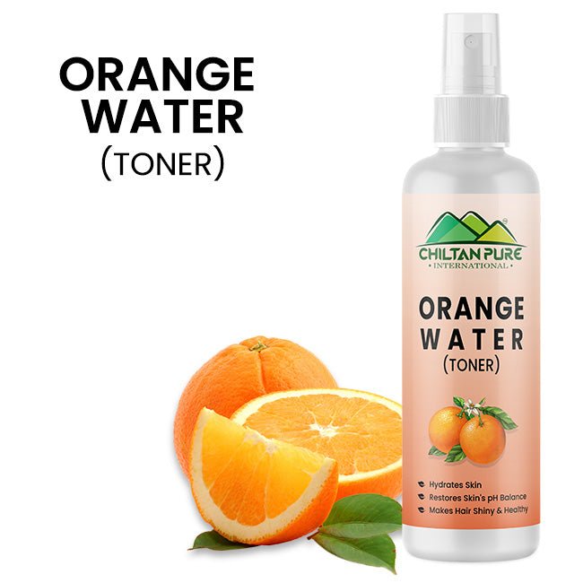 Orange Floral Water 🍊 Provides Supple, Nourished skin, Relives Stress Anxiety [Toner] - ChiltanPure