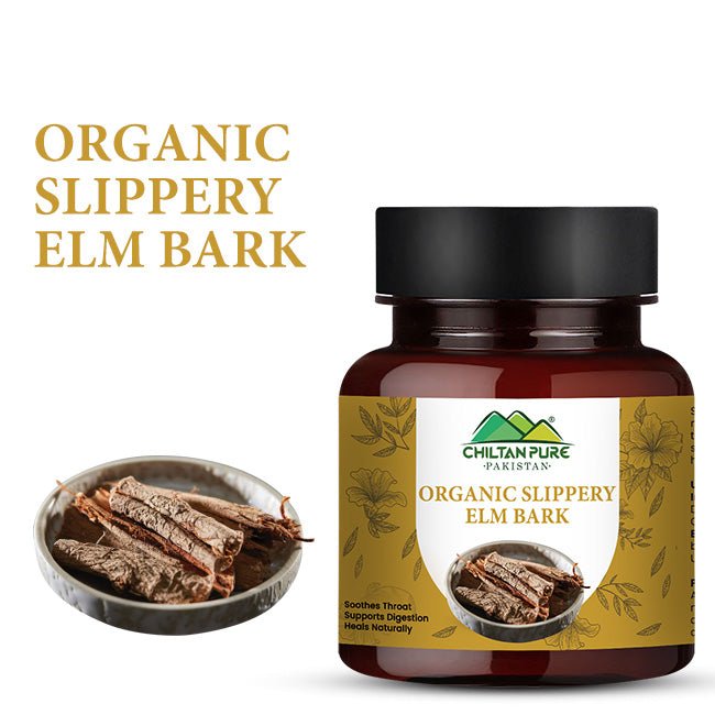 Organic Slippery Elm Bark / نامیاتی سلپری ایلم چھال / Organic Slippery Elm Chaal - ChiltanPure