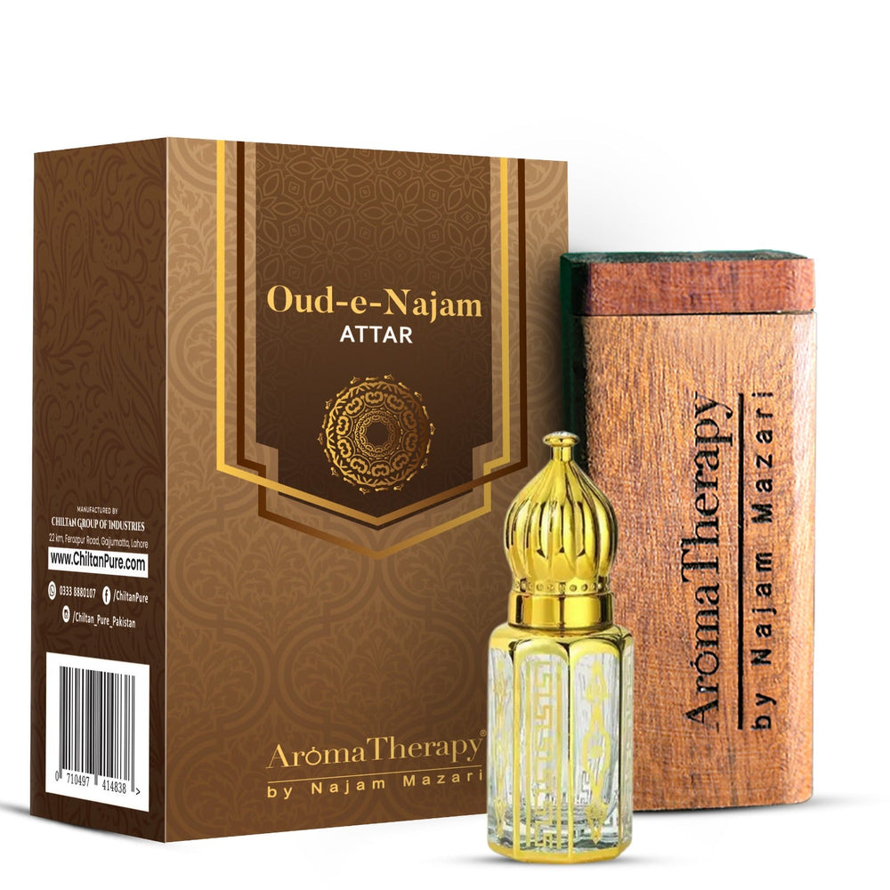 Oud e Najam Attar (White Oud) - Long Lasting Arabian Fragrance for Every Oud Lover - ChiltanPure