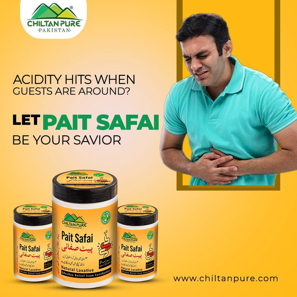 Pait Safai پیٹ صفائی Natural Laxative Powder 🍁 ہر رات آدھا چمچ بنائے زندگی آسان - ChiltanPure