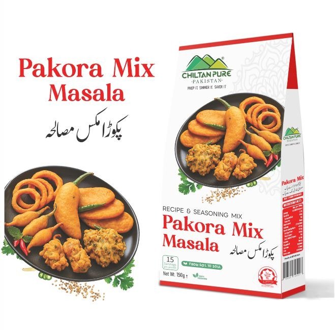 Pakora Mix / پکوڑا مکس مصالحہ / Pakora Mix Masala Recipe / Weight 150gm± - ChiltanPure