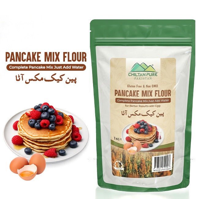 Pancake / Pancake Mix / Pancake Receip Mix / Pancake Flour / Pancake Powder / 🥞 1KG - ChiltanPure
