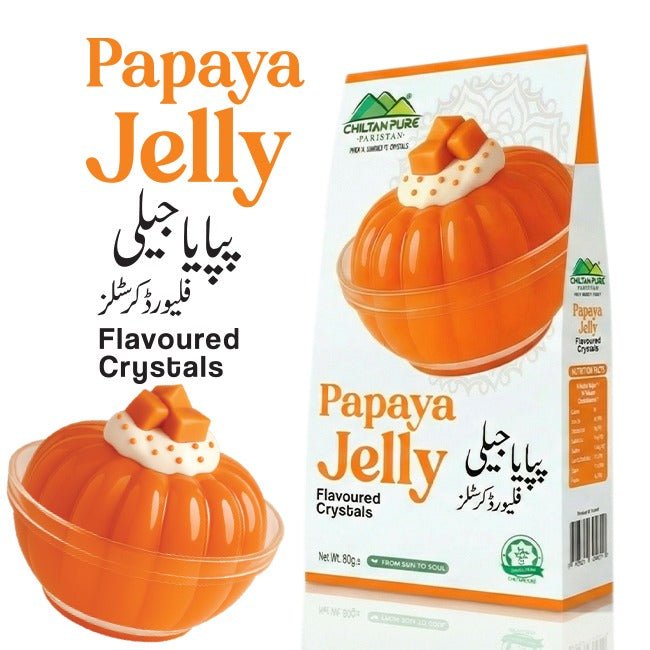 Papaya Jelly / Crystal Jelly Papaya 80±gm - ChiltanPure