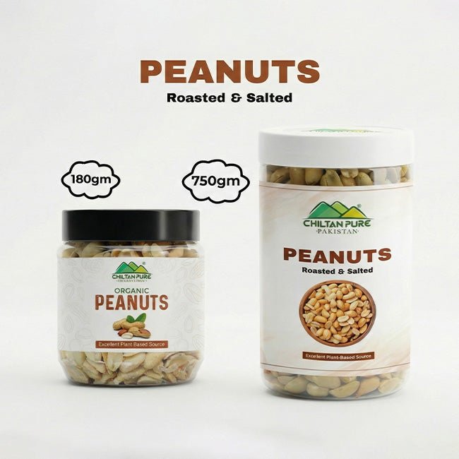 Peanuts / GroundNut / Your Ultimate Protein Snack (Roasted & Salted Peeled) - ChiltanPure