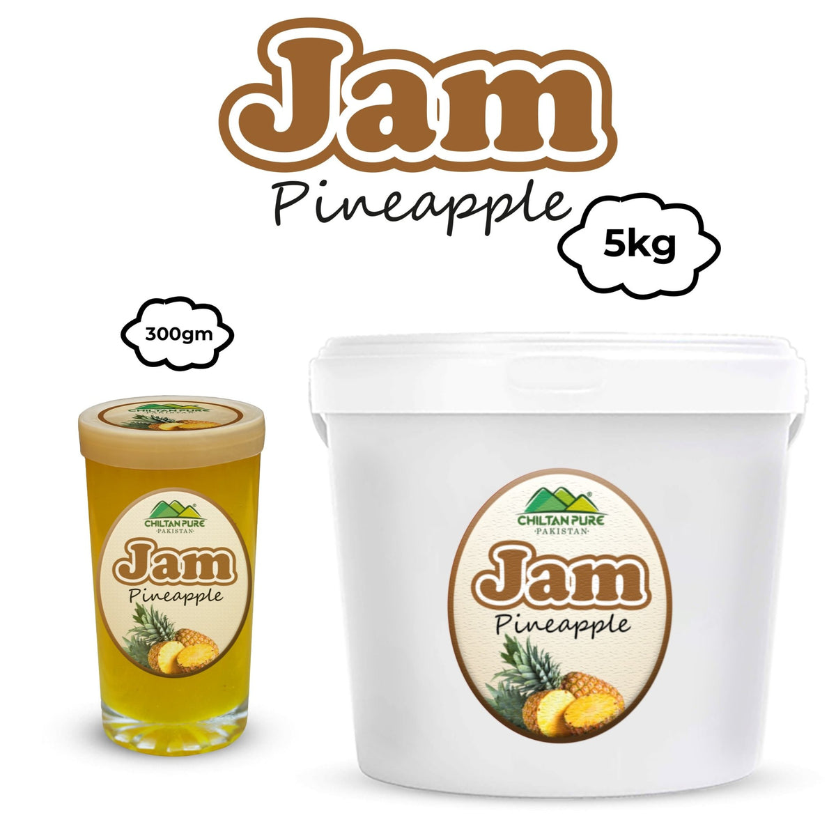 Pineapple Jam - Sweet , tangy , and irresistibly delicious A tropical delight for the perfect sunny breakfast - ChiltanPure