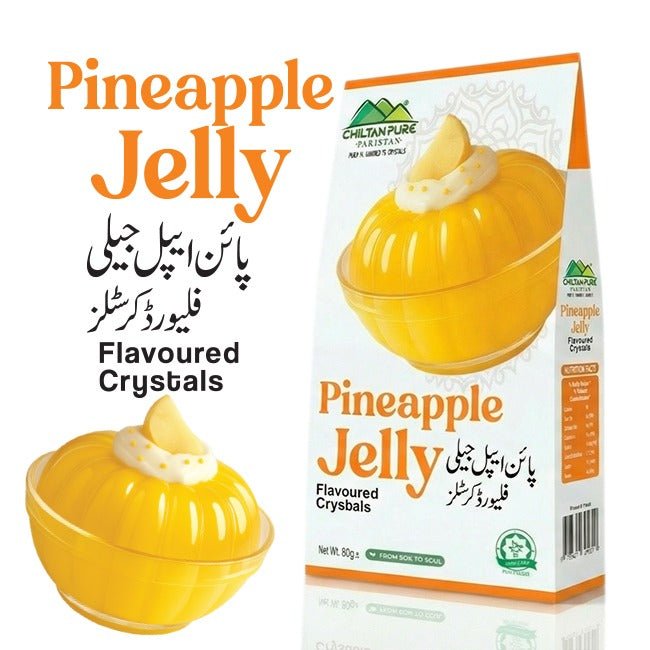 Pineapple Jelly / Crystal Jelly Pineapple 80±gm - ChiltanPure