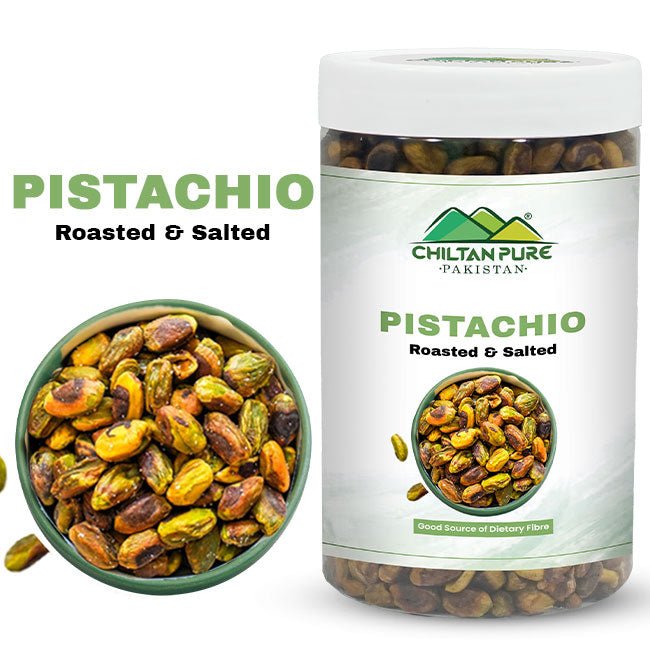 Pistachio Nuts - High in protein nuts promote healthy weight loss, Loaded with nutrients , High in anti oxidants - 100 % pure organic - ChiltanPure