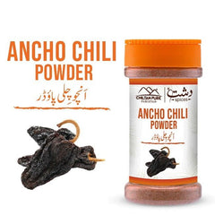Poblano Pepper / آنچو چلی پاؤڈر / Ancho Chili Powder - ChiltanPure