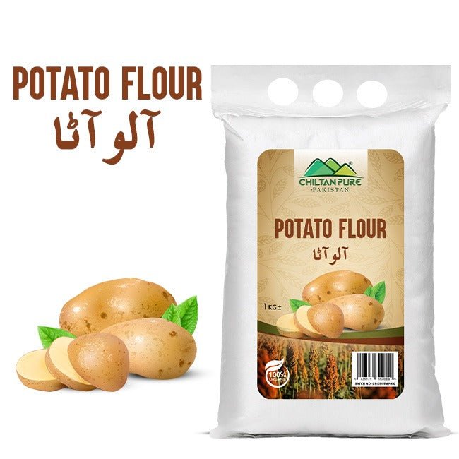 Potato Flour / آلو آٹا / Aloo Atta / 1kg - ChiltanPure