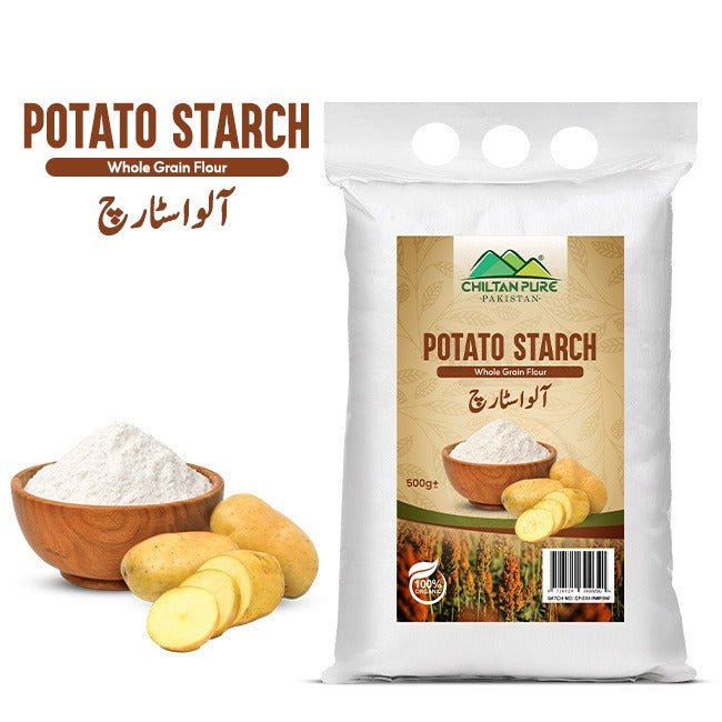 Potato Starch / آلو اسٹارچ / Aloo Starch / 500gm - ChiltanPure