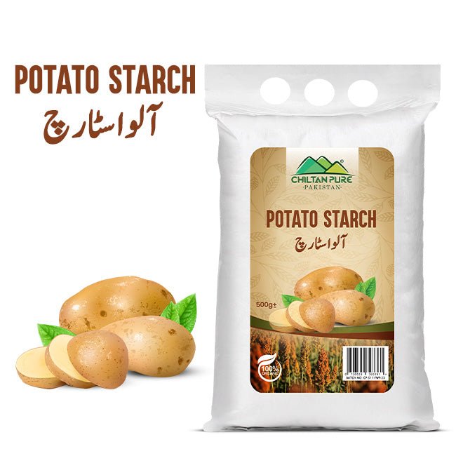 Potato Starch / آلو اسٹارچ / Aloo Starch / 500gm - ChiltanPure