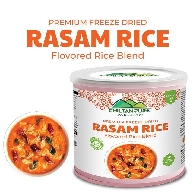 Premium Freeqe Dried Rasam Rice / پریمیم فریز ڈرائیڈ راسم چاول / Rasam Chawal - ChiltanPure