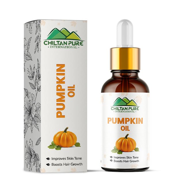 Pumpkin Seed Oil - For Better Skin Tone &amp; Dull Hair [حلوه کدّو] - ChiltanPure