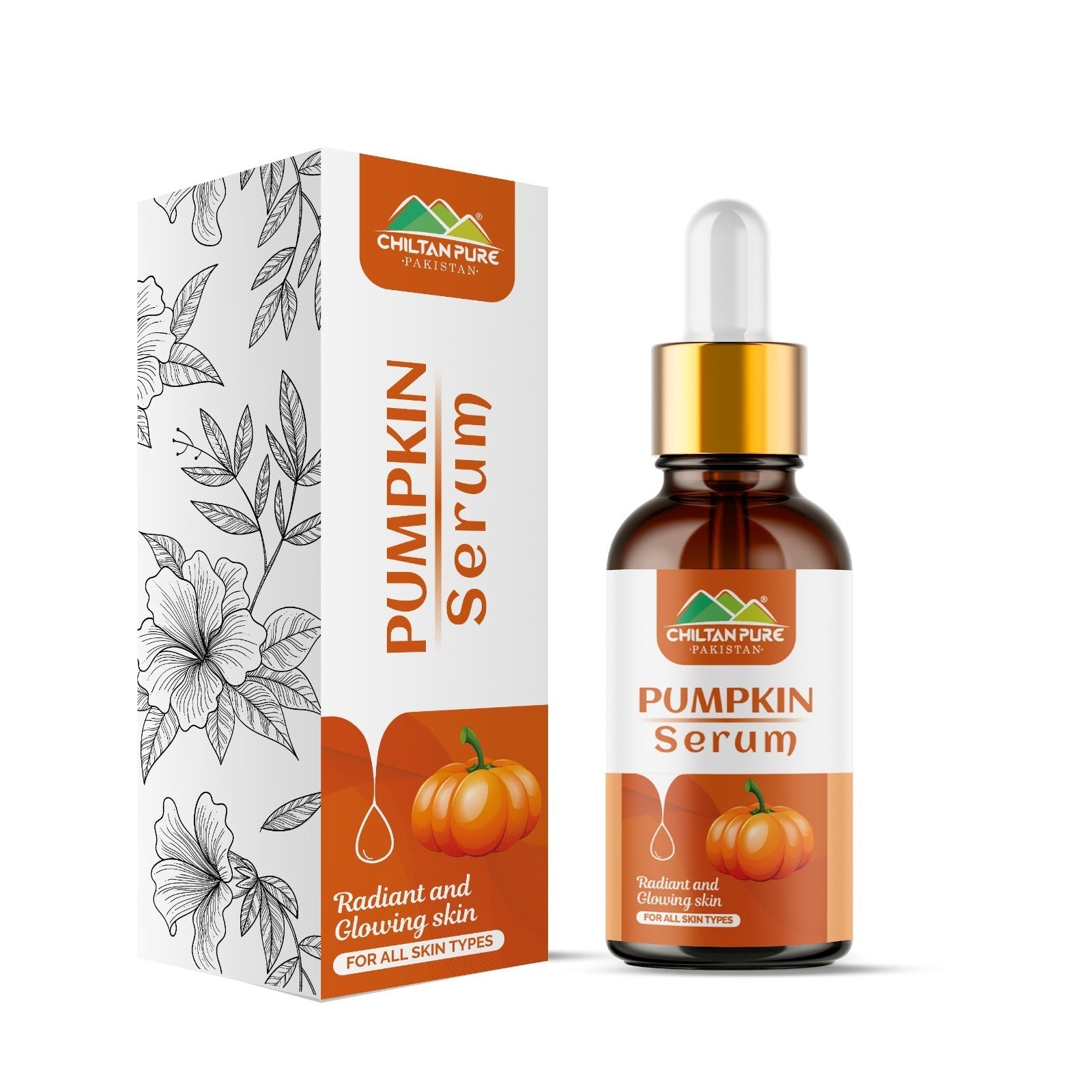 Pumpkin Serum / پمپکن سیرم / Gross Weight 30ml - ChiltanPure
