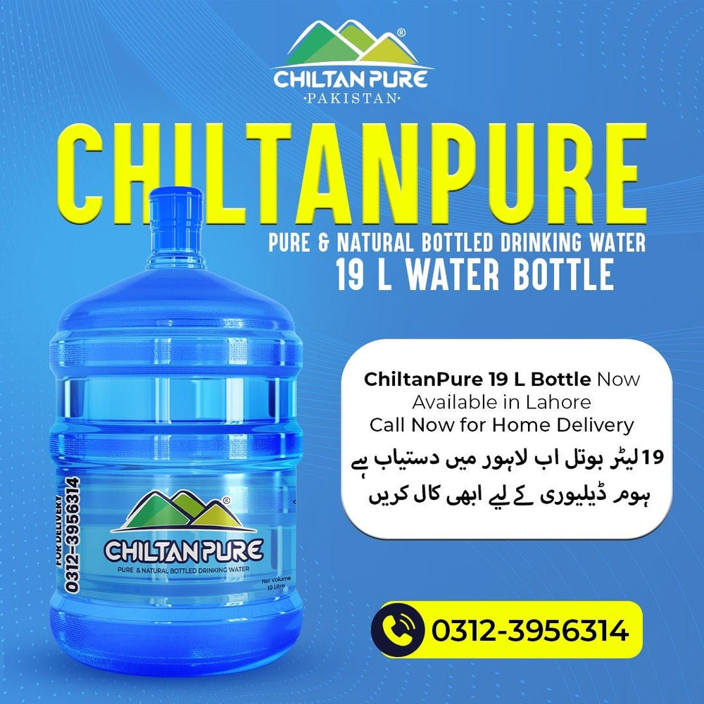 Pure and Natural Bottle Drinking Water 19 Liter - ChiltanPure
