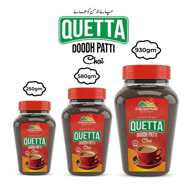 Quetta Doodh Patti Chai ☕ Tea Boosts Mood, Reduces Stress ❤️ چائے جو من کو بھائے - ChiltanPure