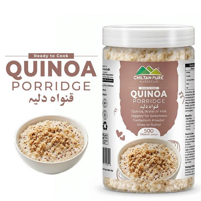 Quinoa Porridge / کینووا دلیہ / Quinoa Daliya / Weight 500gm± - ChiltanPure