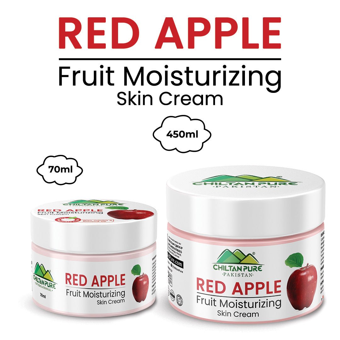 Red Apple Moisturising Cream - Illuminate Your Skin’s Hydration with Apple Bliss - ChiltanPure