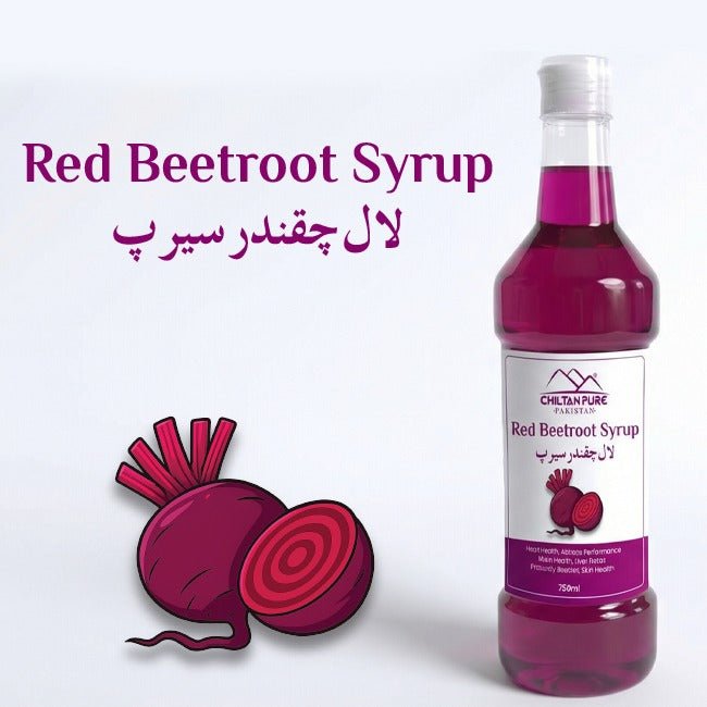 Red Beetroot Syrup / سرخ چقندر کا شربت / Surkh Chakandar Ka Sharbat - ChiltanPure
