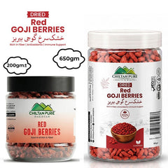 Red Goji / Goji Berries / گوجی بیریز | Source Of Iron & Fiber - ChiltanPure