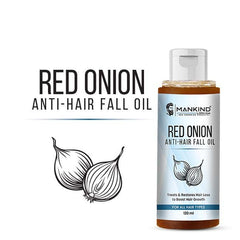Red Onion Anti Hair Fall Oil - Reduces Hair Fall, Accelerates Hair Regrowth, Treats & Restore Hair Loss - ChiltanPure