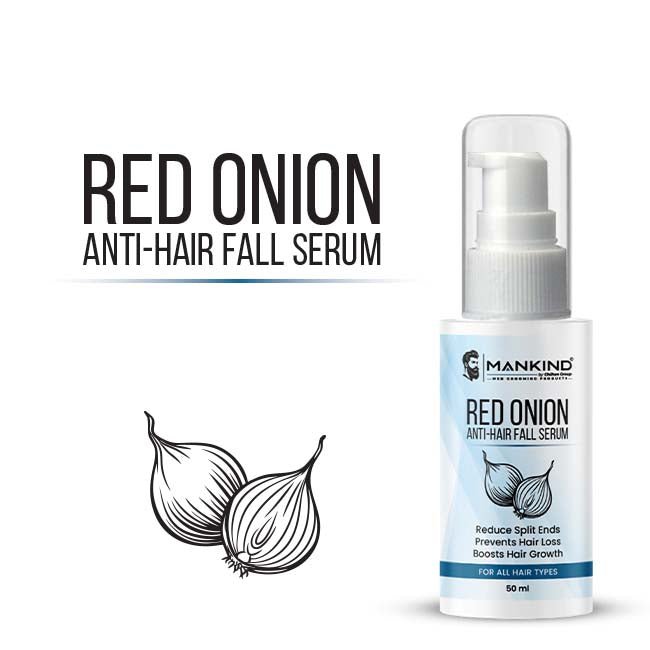 Red Onion Anti Hair Fall Serum - Prevents Hair Loss, Boosts Hair Growth & Reduce Split Ends - ChiltanPure