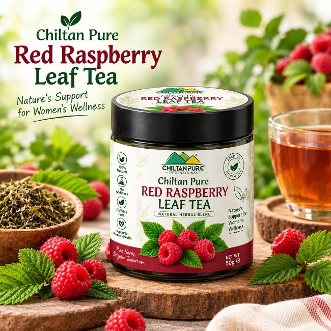 Red Raspberry Leaf Tea – 100% Natural Dried Leaves for Everyday Herbal Wellness - ChiltanPure