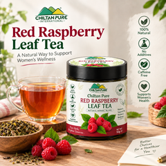 Red Raspberry Leaf Tea – 100% Natural Dried Leaves for Everyday Herbal Wellness - ChiltanPure