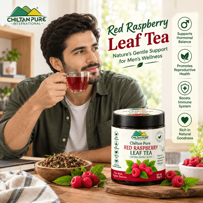 Red Raspberry Leaf Tea – 100% Natural Dried Leaves for Everyday Herbal Wellness - ChiltanPure