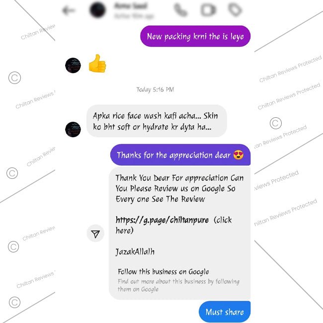 Rice Face Wash – Acts as a Natural Cleanser, Anti – Aging, Lighten Scars, Mattifies Oily Skin, & Soothes Sun Damage 150ml - ChiltanPure