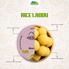 Rice Laddu / Pinni - Wholesome Goodness in Every Bite - ChiltanPure