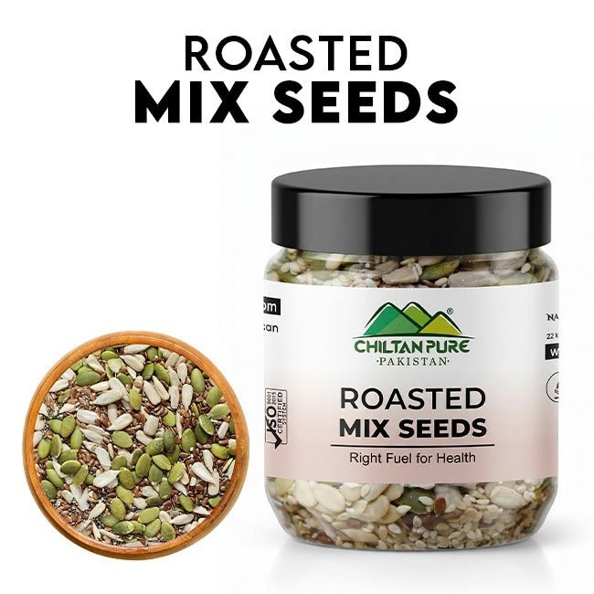 Roasted Mix Seeds / بھنے ہوئے مکس بیج / Bhunay Huay Mix Beej - ChiltanPure