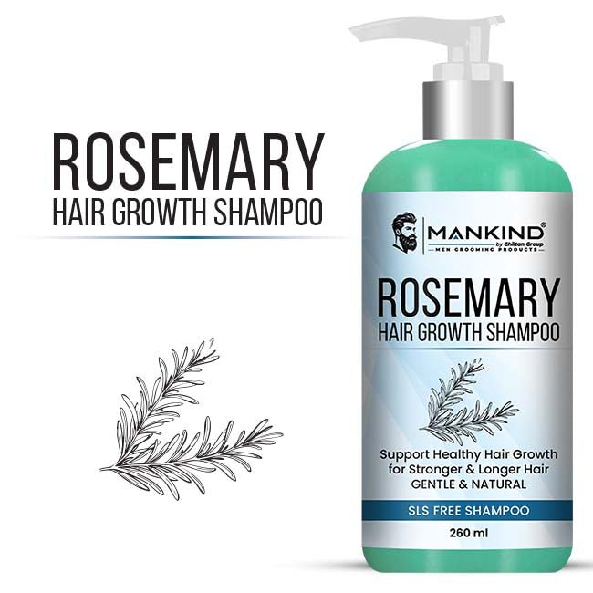 Rosemary Hair Growth Shampoo - Nourishes & Strengthens Hair, Stops Hair Fall & Support Healthy Hair Growth - ChiltanPure