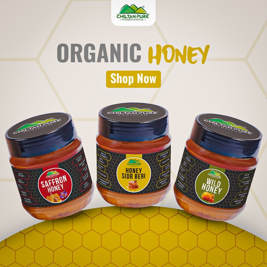 Saffron Honey - Natural Blend of Powerful Ingredients [زعفران شہد] - ChiltanPure