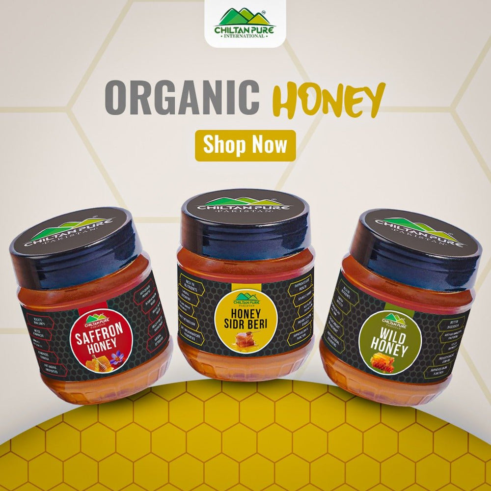 Saffron Honey - Natural Blend of Powerful Ingredients [زعفران شہد] - ChiltanPure