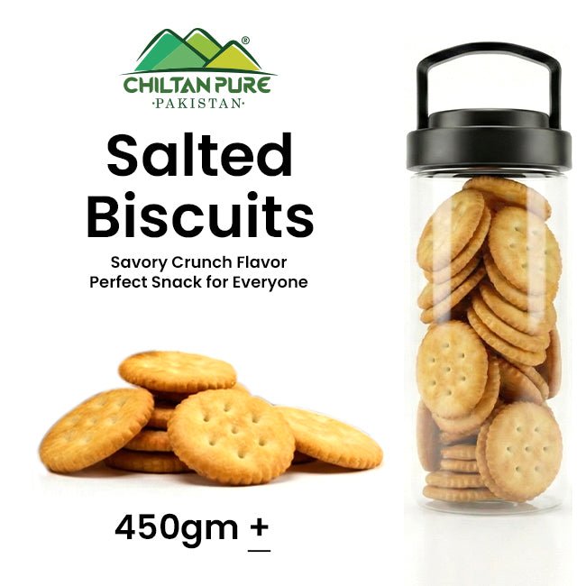 Salted Biscuit Cookies / Made With Organic Desi Butter, Bakery Biscuit - ChiltanPure