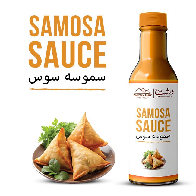 Samosa Sauce / (سموسه سوس) / Spicy Zest Tangy Twist Pure Desi Delight 400 g - ChiltanPure