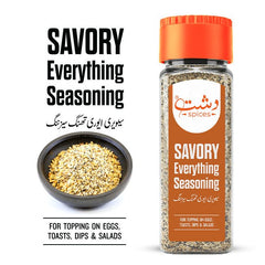 Savory Everything Seasoning / سیویری ایوری تھنگ سیزیننگ / For Topping On Eggs, Dip, Salad - ChiltanPure