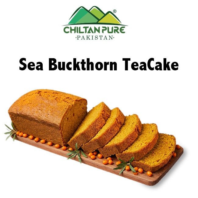 Sea Buckthorn Cake / Fruit Tea Cake / Bundt Cake / Gugelhupf - ChiltanPure