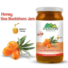 Sea Buckthorn Jam (Made in Honey) / سی بک تھارن جام / Nature’s Superfruit Spread / 630gm - ChiltanPure