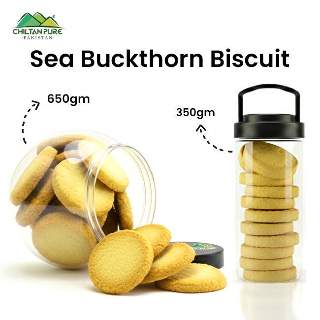 Seabuckthorn Biscuit Cookies / Made With Organic Desi Butter, Bakery Biscuit - ChiltanPure