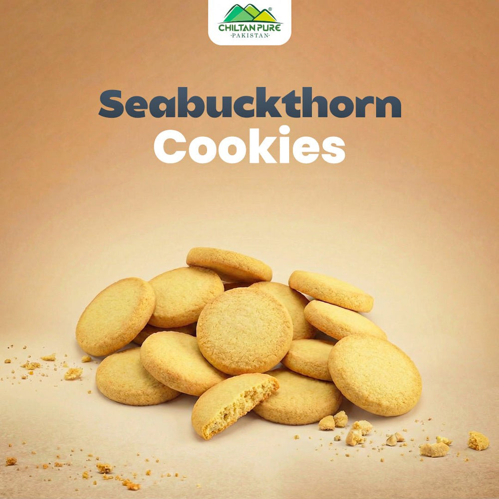 Seabuckthorn Biscuit Cookies / Made With Organic Desi Butter, Bakery Biscuit - ChiltanPure
