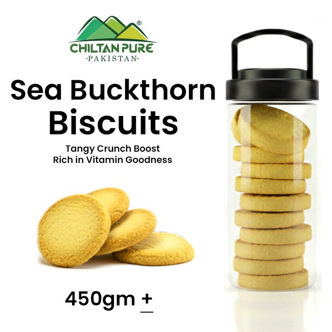 Seabuckthorn Biscuit Cookies / Made With Organic Desi Butter, Bakery Biscuit - ChiltanPure