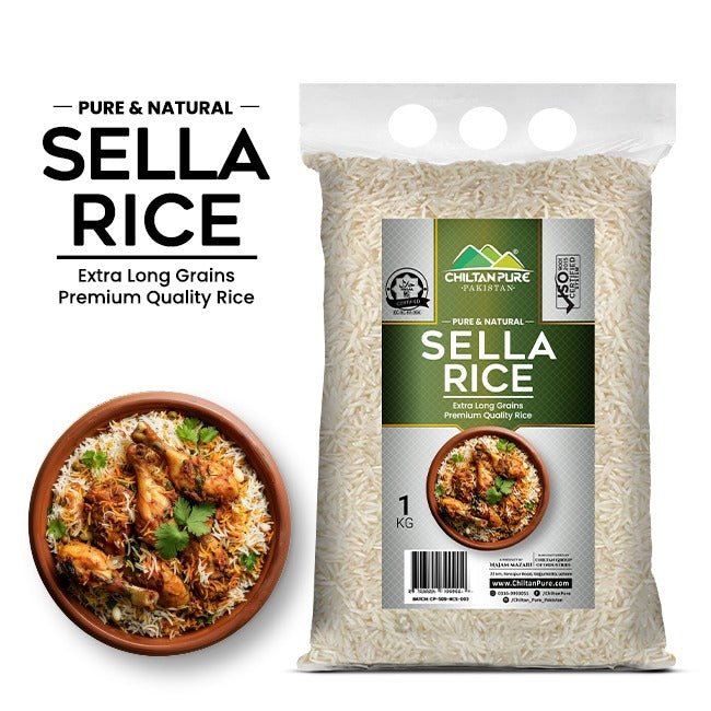 Sella Rice - Golden Grains of Taste & Tradition - ChiltanPure