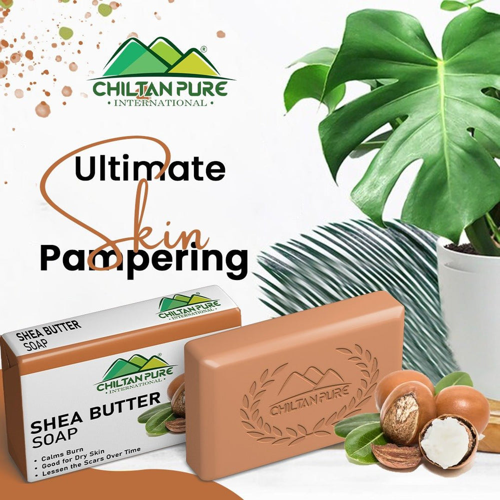 Shea Butter Soap – Calms Burn & Good for Dry Skin - ChiltanPure