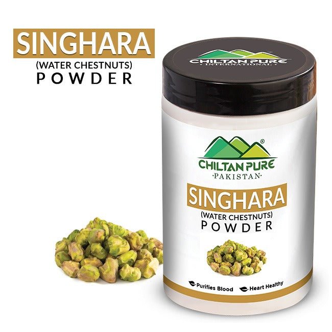 Singhara (Water Chestnuts) Powder - Energy Booster, Purifies Blood, Heart Healthy & Improves Fertility - ChiltanPure