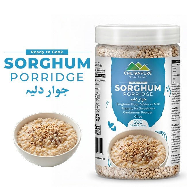 Sorghum Porridge / جوار کا دلیہ / Jowar Daliya / Weight 500gm± - ChiltanPure